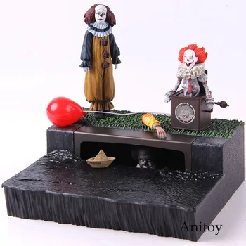 

NECA Stephen King's It Pennywise Accessory Set Peel Toys Greeting From Derry Action Figure PVC Collectible Model Toy