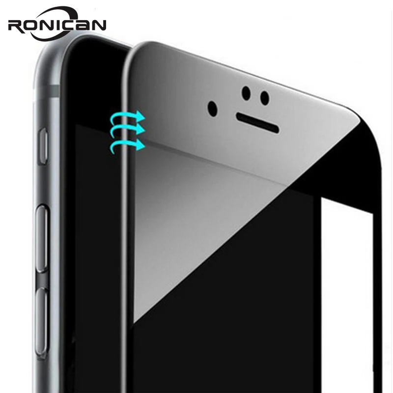 Защитное стекло RONICAN закаленное 3D с закругленными краями для iphone 6 6s X XS MAX|for iphone|for