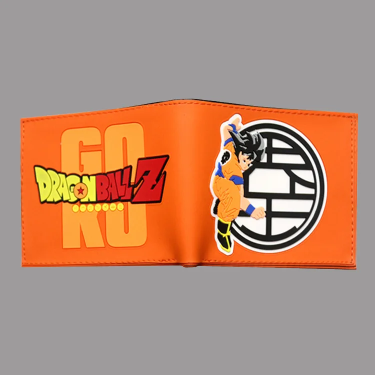 HUI Мужской G Dragon Ball z кошелек Гоку короткий кошелек молодой мужской женский студенческий аниме модный короткий кошелек - Цвет: As the picture