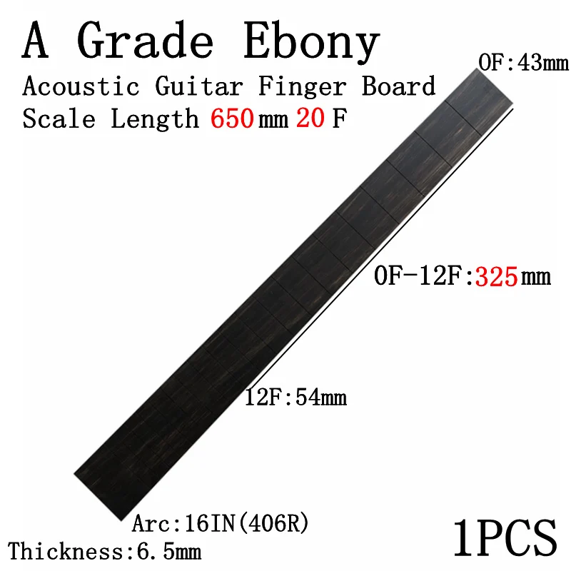 Scale Length650mm20F