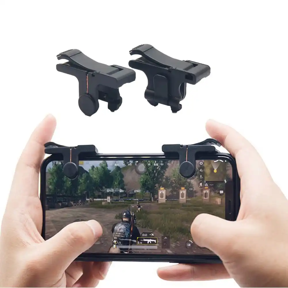 Detail Feedback Questions About 1pair Pubg Mobile Gaming Trigger - 1pair pubg mobile gaming trigger fire button handle l1r1 aim key shooter controller for ios android