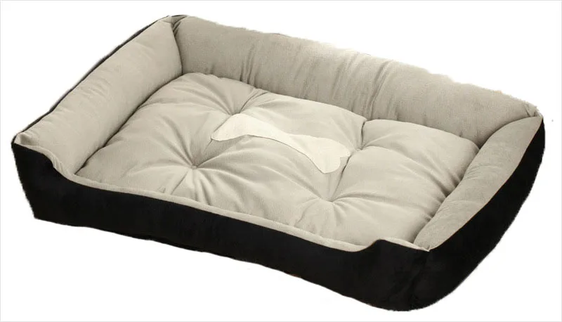 Fleece dog bed
