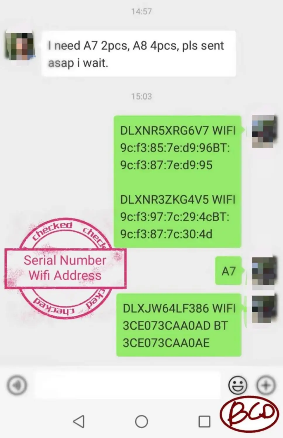 SN для IPad Mini 1 2 3 4 iPad Air A6 A7 A8 A9 A10 серийный номер WiFi BT адрес icloud разблокировка |