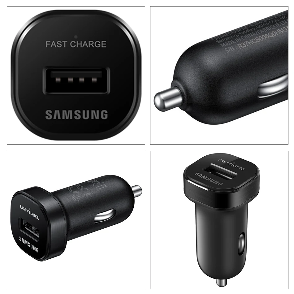 5Samsung note9 S9 S8 plus Fast Car Charger Original Adapter 18W 9V2A Snelle Lader Adaptieve Travel USB Note8 S 9 S 8 C5 C7 C9pro