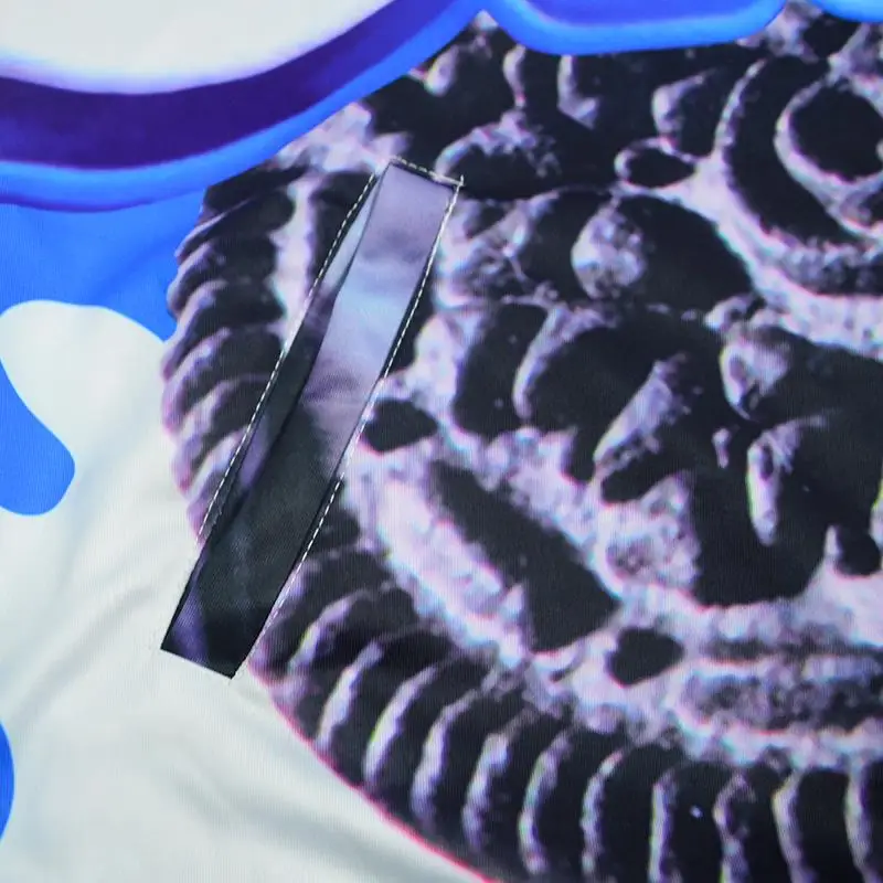 Весенние толстовки Raisevern с 3D рисунком печенья Oreo пуловер капюшоном модная