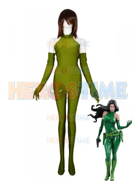 

Зеленый костюм для косплея Zentai из спандекса, костюм на Хэллоуин для женщин, облегающий боди, на заказ