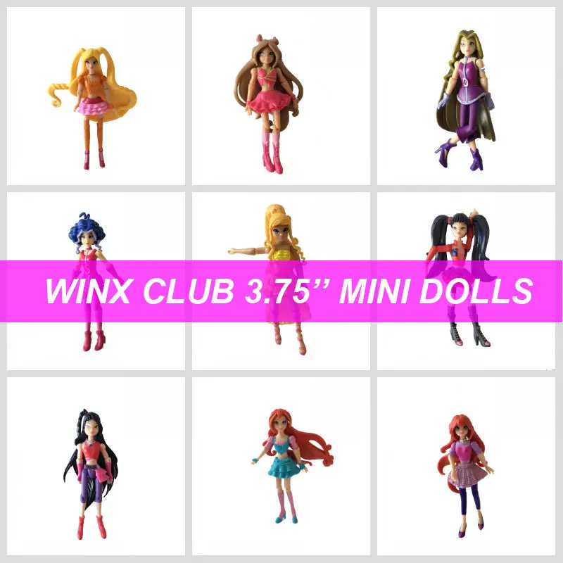 winx club mini dolls