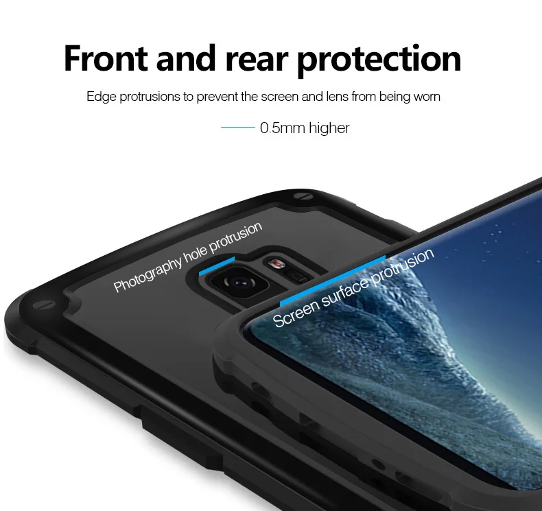 LUPHIE Shockproof Airbag Case For Samsung Galaxy S8 S9 Plus Note 9 Cover (23)