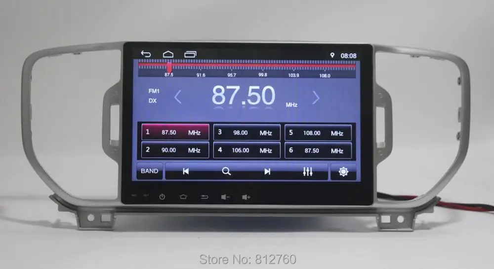 Flash Deal 9 inch 2G RAM android 7.1 for Kia sportage 2016 2017 car dvd gps navigation car radio stereo video audio player bluetooth+canbus 10