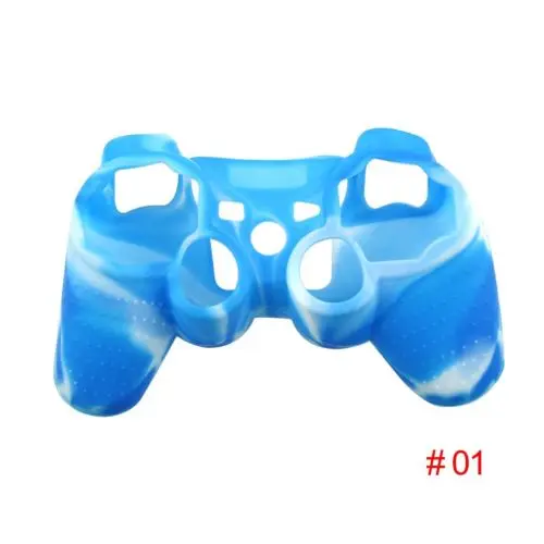 

#1 Silicone Gel Skin Protective Case Cover for PS3 Controller Game Accessories