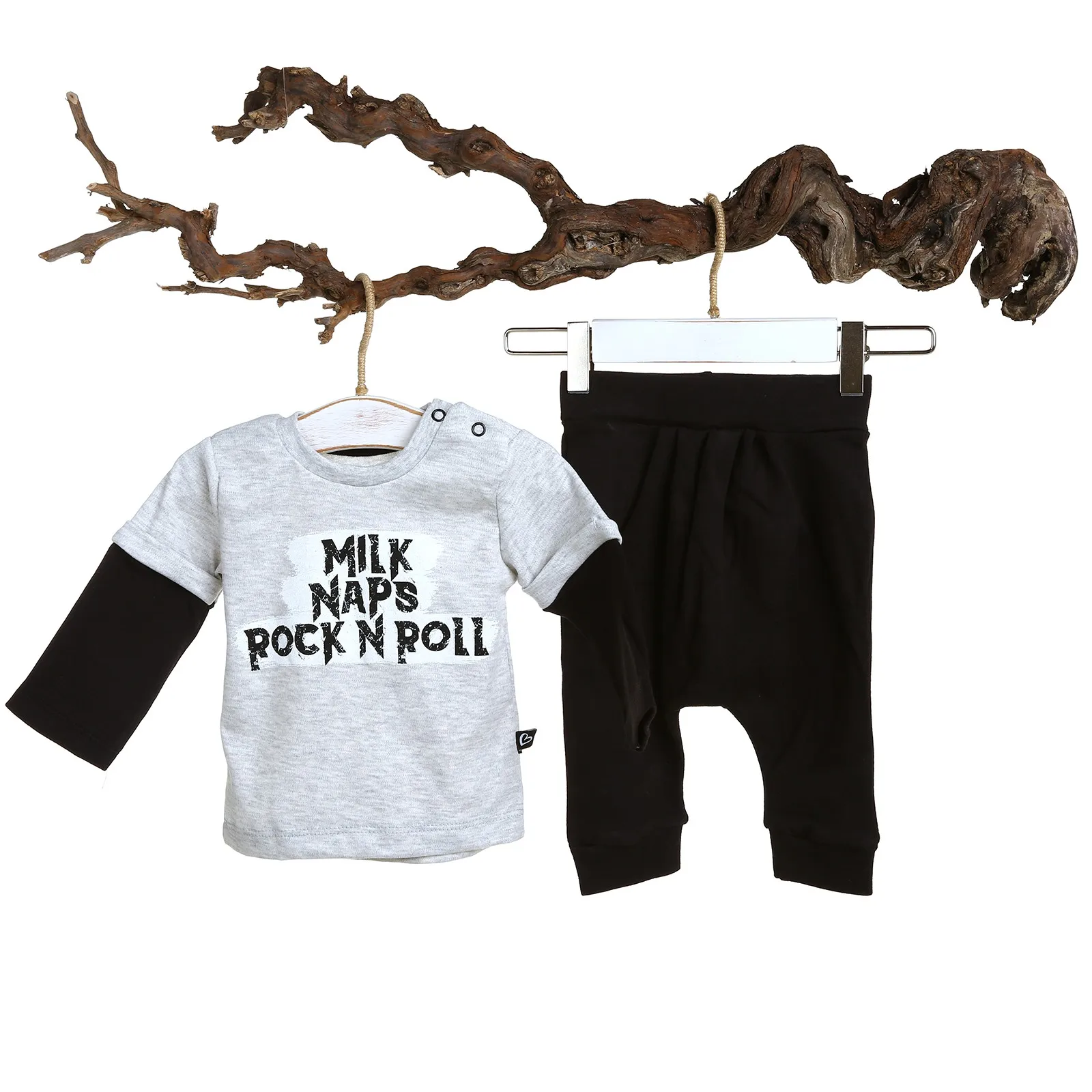 

ebebek Baby Corner Black Milk Naps Rock N Roll Sweatshirt