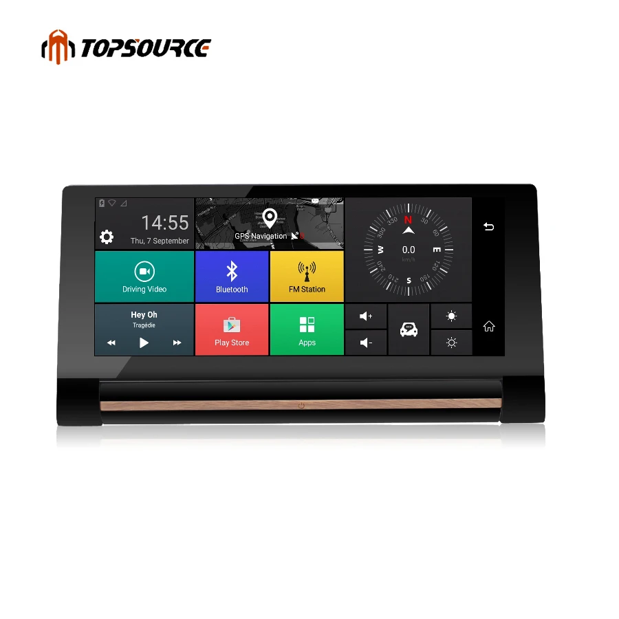 TOPSOURCE 3G font b Car b font DVR font b GPS b font Navigation 6 86