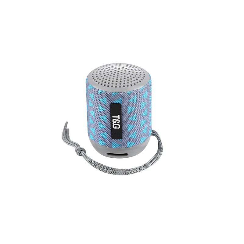 Мини Беспроводная bluetooth-колонка Встроенный микрофон Bluetooth стерео сабвуфер музыка внешний динамик с басом мини портативный динамик - Цвет: Синий