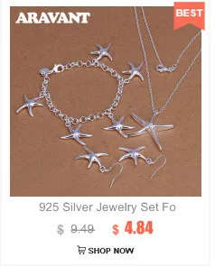 925 Ювелирные наборы боковая браслет ожерелье для женщин мужчин модные посеребренные ювелирные изделия