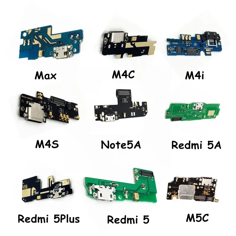 Плата USB для зарядного порта гибкий кабель разъем детали Xiaomi MAX M 4C 4i 4S 6 Redmi Hongmi Note 5A
