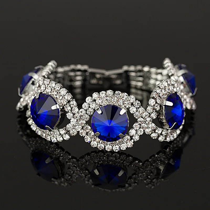 Женские Роскошные браслеты YFJEWE модные стразы свадебные подарки 2018|bracelet fashion|bracelet