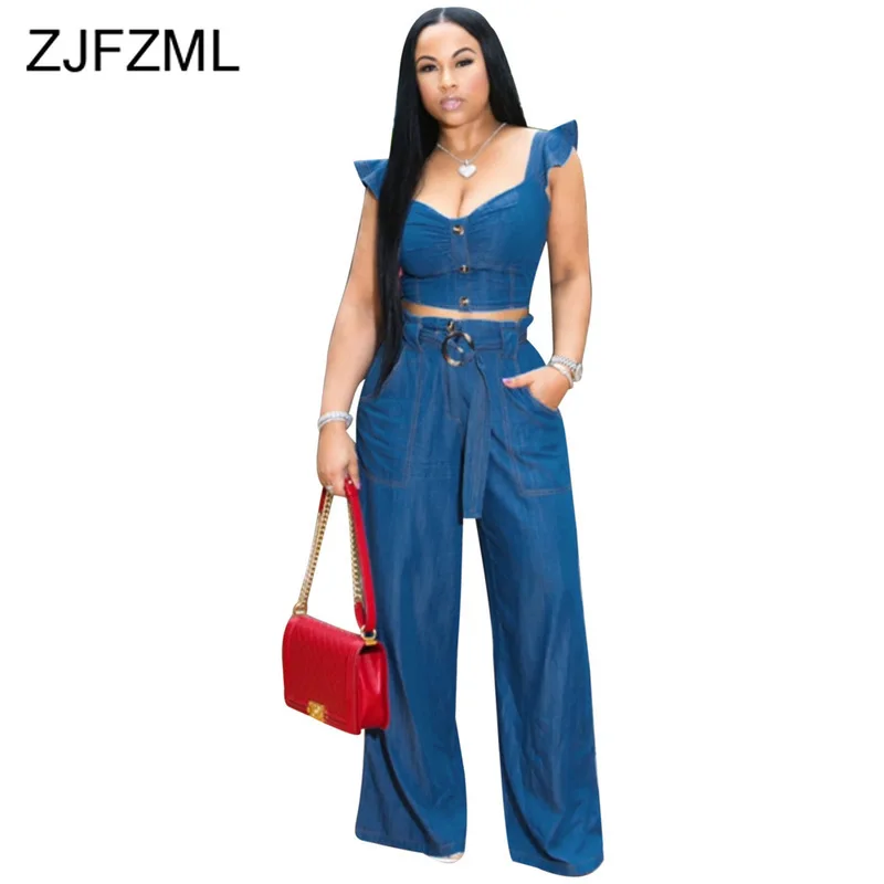 wide leg sweatsuit