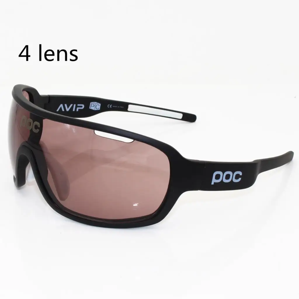 poc Do Blade 4 lens Sale Goggles Cycing Sunglasses Polarized Men Sport Road Mtb Mountain Bike Glasses Eyewear