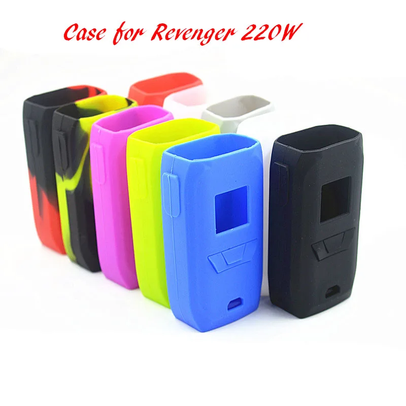 

1pcs new Protective Silicone Case For Vaporesso Revenger Kit Revenger 220 W Mod Colorful Silicone Case