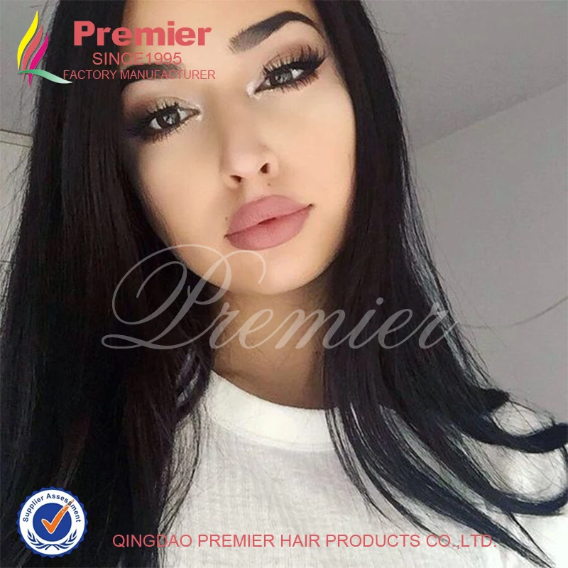 Full Lace Human font b Hair b font Wigs With Baby font b Hair b font