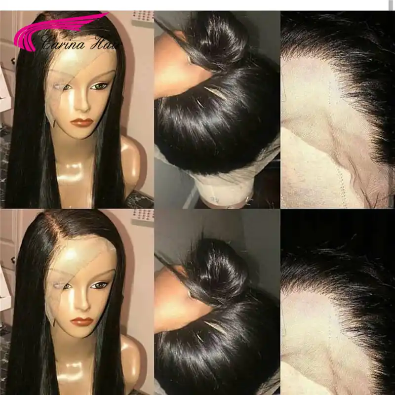 Carina Brazilian Straight Hair 8inch 26inch Lace Front Human Hair
