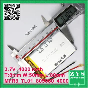 

Safety Packing (Level 4) 3.7V 4000mAh Lithium Polymer LiPo Rechargeable Battery cells For Mp3 Power bank PSP mobile phone PAD pr