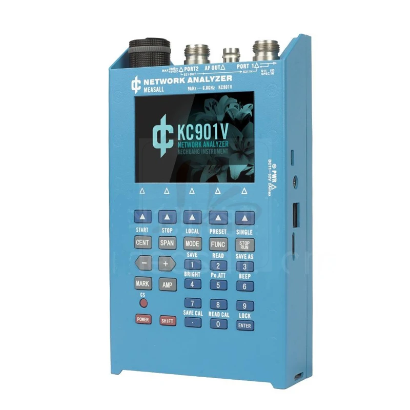 KC901V 6,8 GHz Ручной сетевой анализатор РЧ мультиметр векторный сетевой анализатор анализ дня подачи