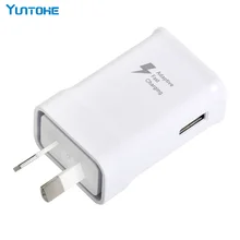 Высокое качество 5 V 2A Адаптивная Быстрая зарядка Зарядное устройство адаптер штепсельная вилка австралийского стандарта для samsung s6 s7 S8 плюс край без логотипа 9 V 1.67A 100 шт./лот