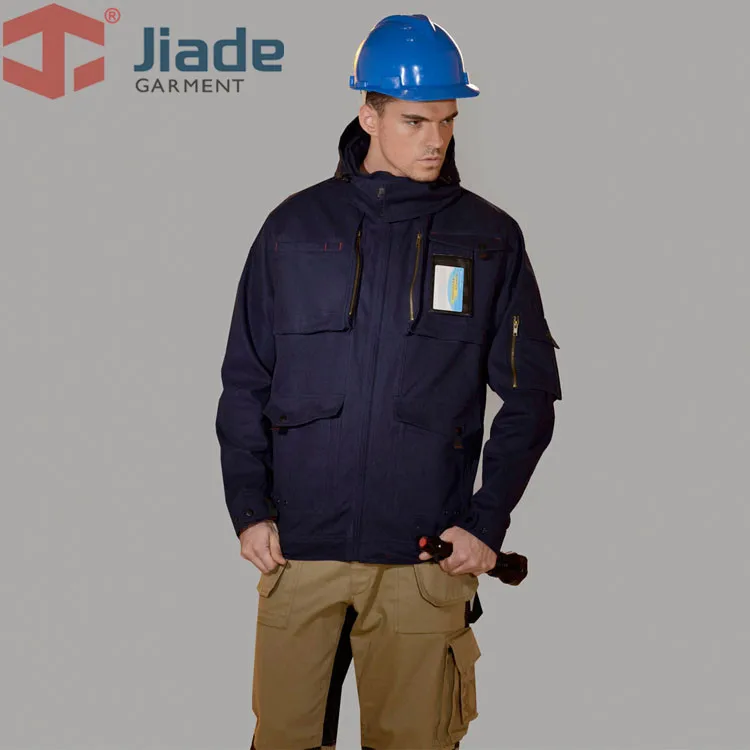 Jiade рабочая одежда куртка мужская куртка широкая верхняя одежда защитная одежда осенняя мужская верхняя одежда