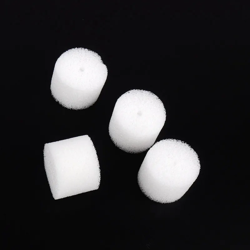 300pcs 25mm by 20mm Soilless Hydroponic Vegetables Nursery Sponge Green Thumb White Hydroponic Sponge