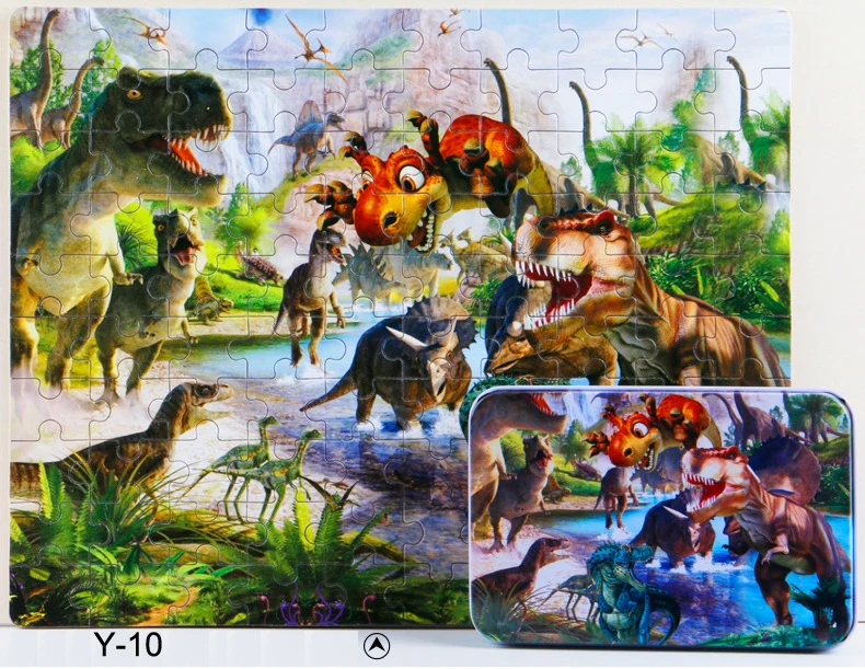 100pcs set Cartoon Wooden Puzzles font b toys b font educational font b toys b font