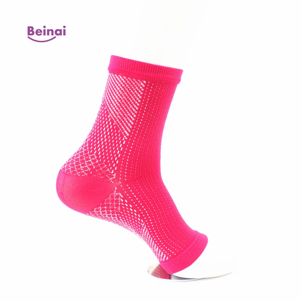 Beina Women Yoga Socks Sprain protec Anti slip Ladies PVC Particle