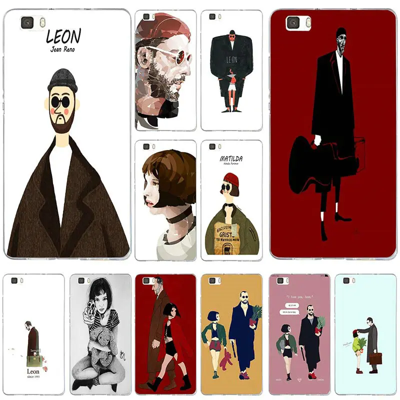 

Soft Silicone Phone Cases for Huawei P8 P9 P10 P20 Mate 10 Pro Y5 Y6 II Y7 Honor 6X 7X 9 Lite Leon Matilda Natalie Portman Movie
