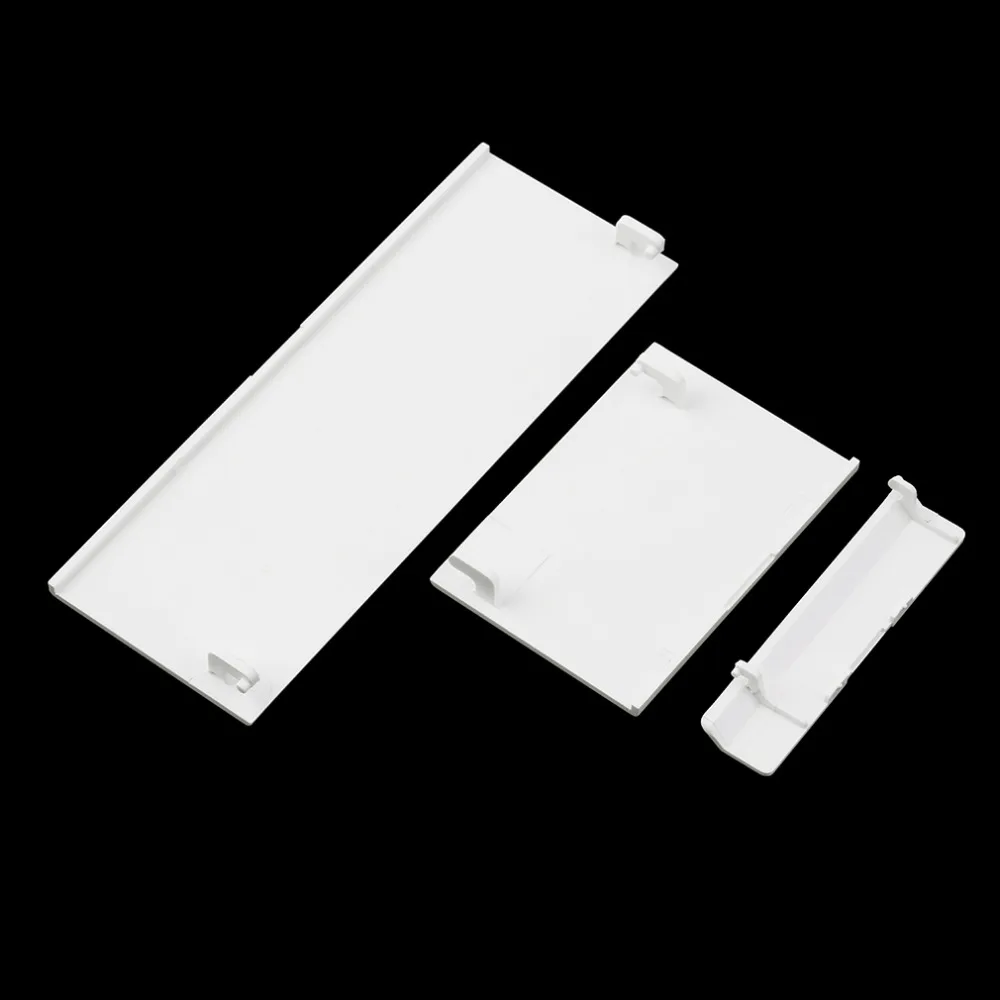 3 шт./компл. белый дверь Слот крышка ободок крышки часть для консоль Nintendo Wii системы