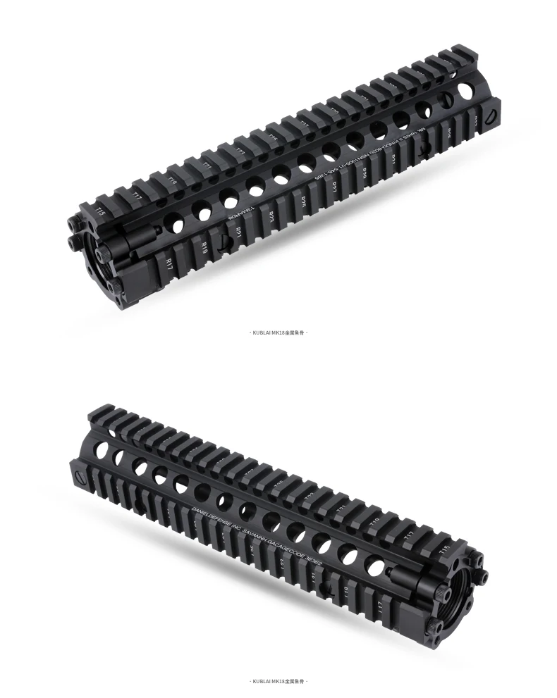 MK18 risii " 9" 1" страйкбол защита для рук тактический рельс черно сертификатом от сертификационной Цвет