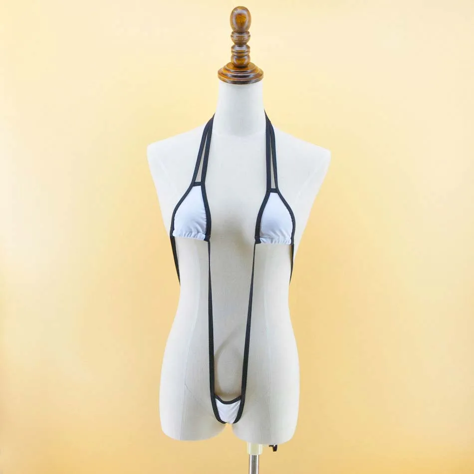 Sexy Extreme Exotic Women Micro Monokini Swimsuit Slingshot One piece — free download