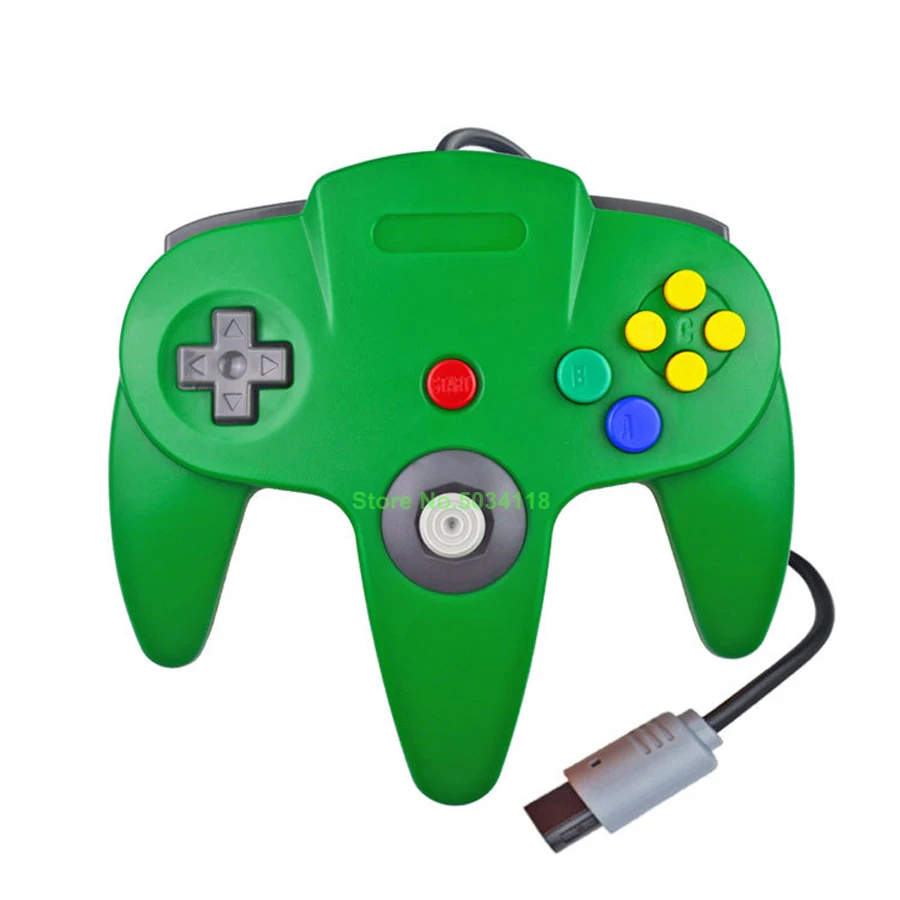 Супер nintendo 64 NAND N64 игровой контроллер проводной геймпад USB джойстик для консоль