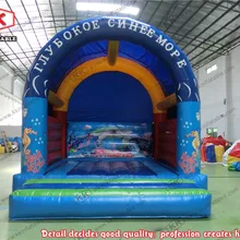 Надувной мини-батут для семьи, вечерние, высокое качество, надувной батут для детского сада, популярный детский батут