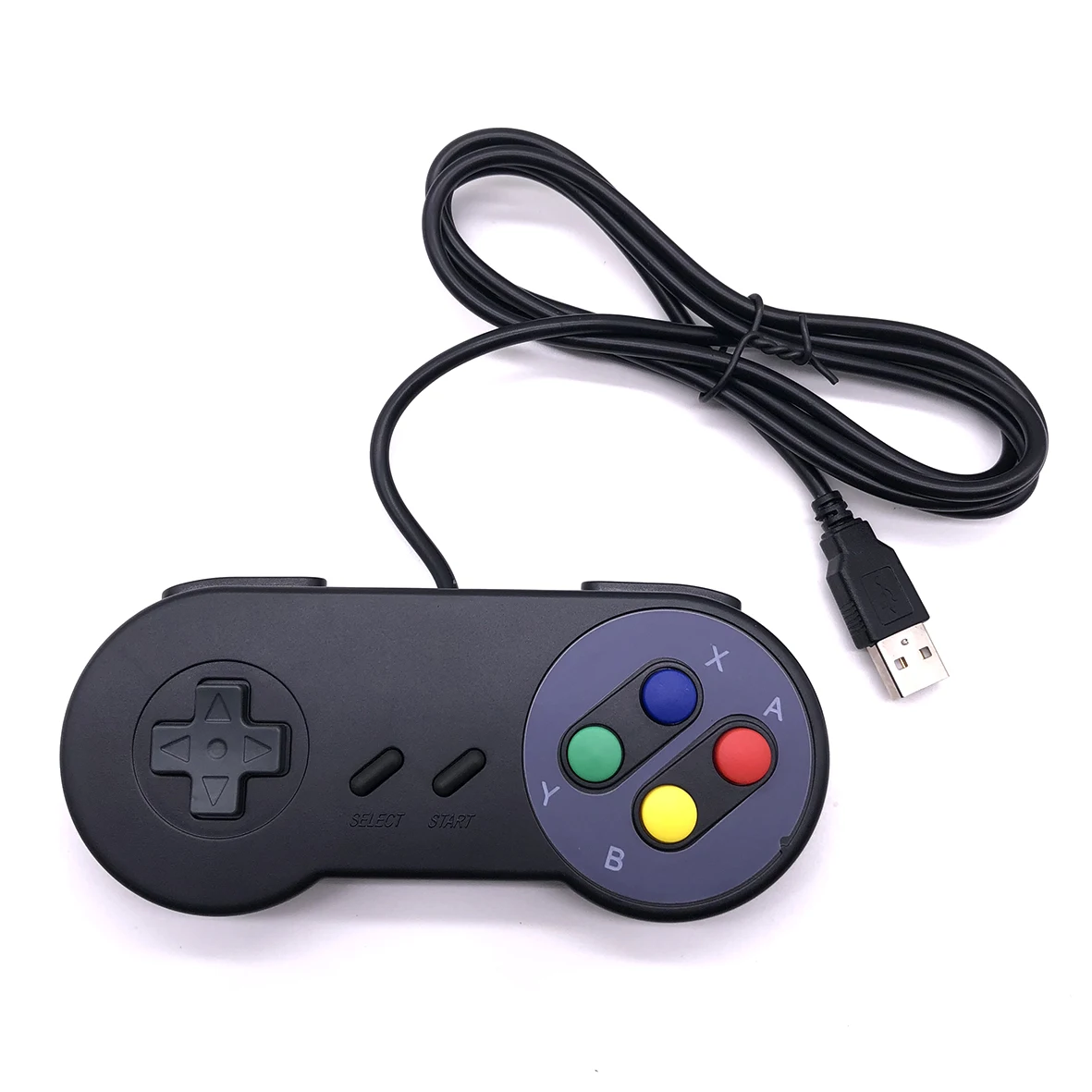 USB контроллер игровой Джойстик Геймпад для Nintendo WII геймпад SNES Windows PC MAC компьютера