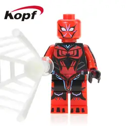 Одна Распродажа супер герои стервятники суперзлодеи Железный человек Человек-паук серия модель строительные блоки куклы игрушки для