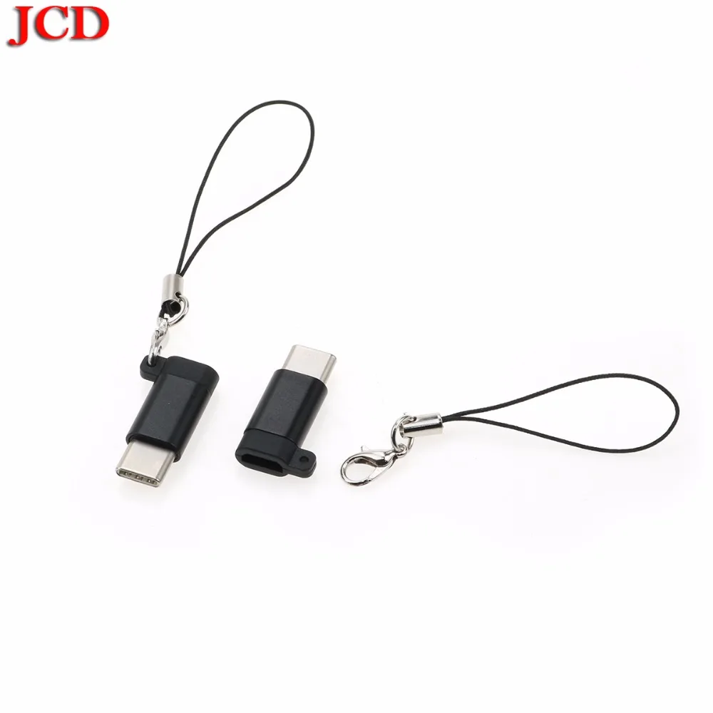 JCD USB otg для samsung Galaxy S8 S9 Plus type C OTG адаптер Micro USB для type-C конвертер type c кабель зарядного устройства для huawei P20