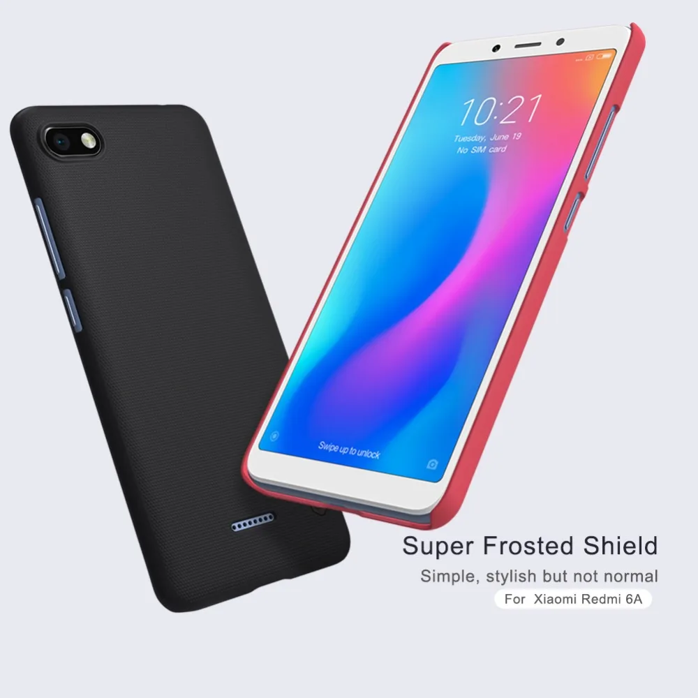 Xiaomi Redmi 6 Pro чехол Nillkin Супер Матовый экран Redmi 4X Prime твердая задняя крышка для Redmi 5 Plus 6 6A 4A Nilkin чехол для телефона