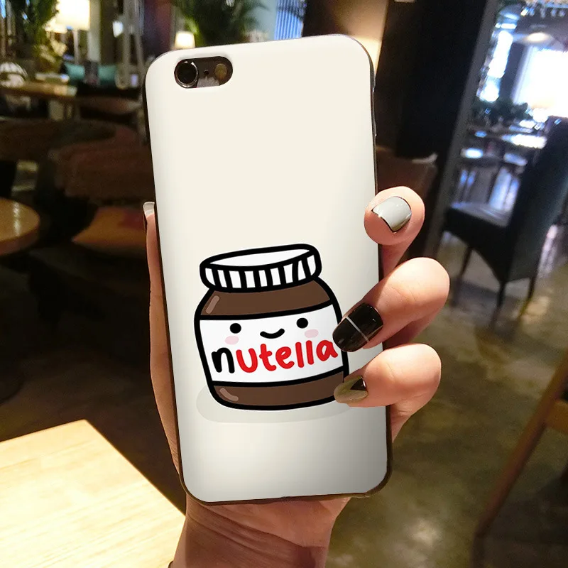 maiyaca chocolate food tumblr nutella classic image paintings cover maiyaca chocolate food tumblr nutella classic image paintings cover mobile phone case for iphone 8 7 6 6s plus x 5 5s se 5c in half wrapped case from