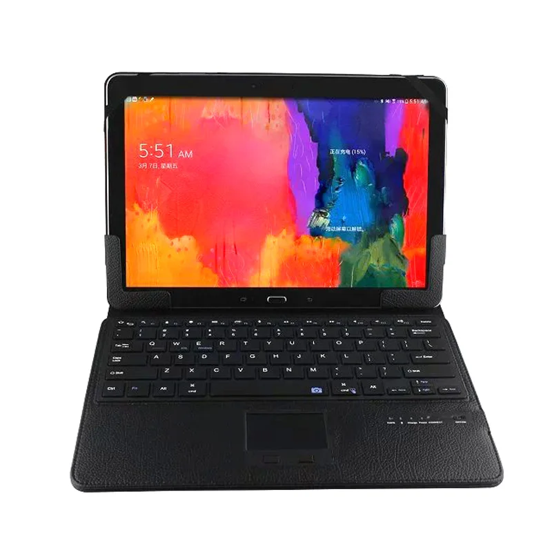 

PU Leather Stand Case for Samsung Galaxy Note Pro 12.2 Inch P900 P901 P905 Cover Wireless Bluetooth Keyboard with Arabic Letters