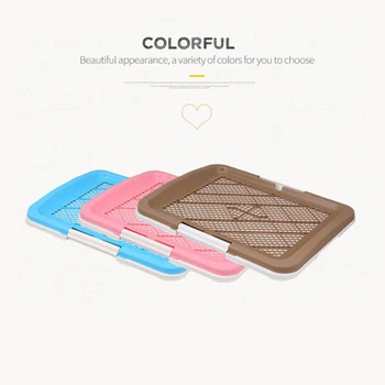 

Mesh Dog Toilet Pad Tray Lattice Potty Puppy Pee Training Cat Mat Pet Product For Supplies Dogs Accessories