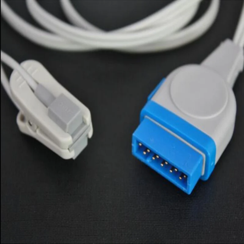 Бесплатная доставка Совместимость для GE Dash2500 Oximax 11pin животного/ветеринар Earclip Spo2 сенсор сенсорный датчик оксиметра, кислорода зонд ТПУ 3 м