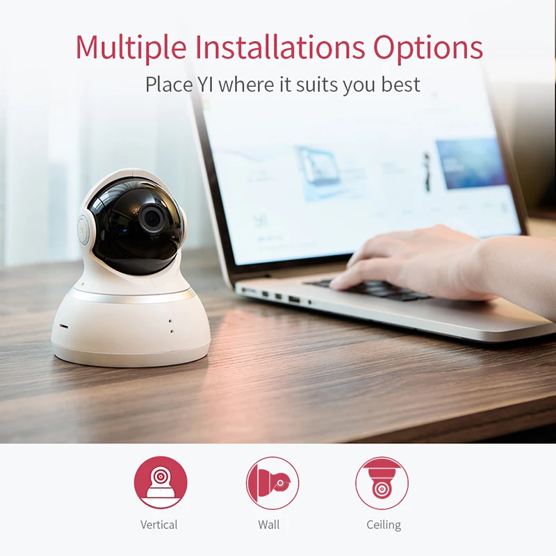 YI купол камера 1080 P Smart Motion Tracking ребенок плачет обнаружения беспроводной IP