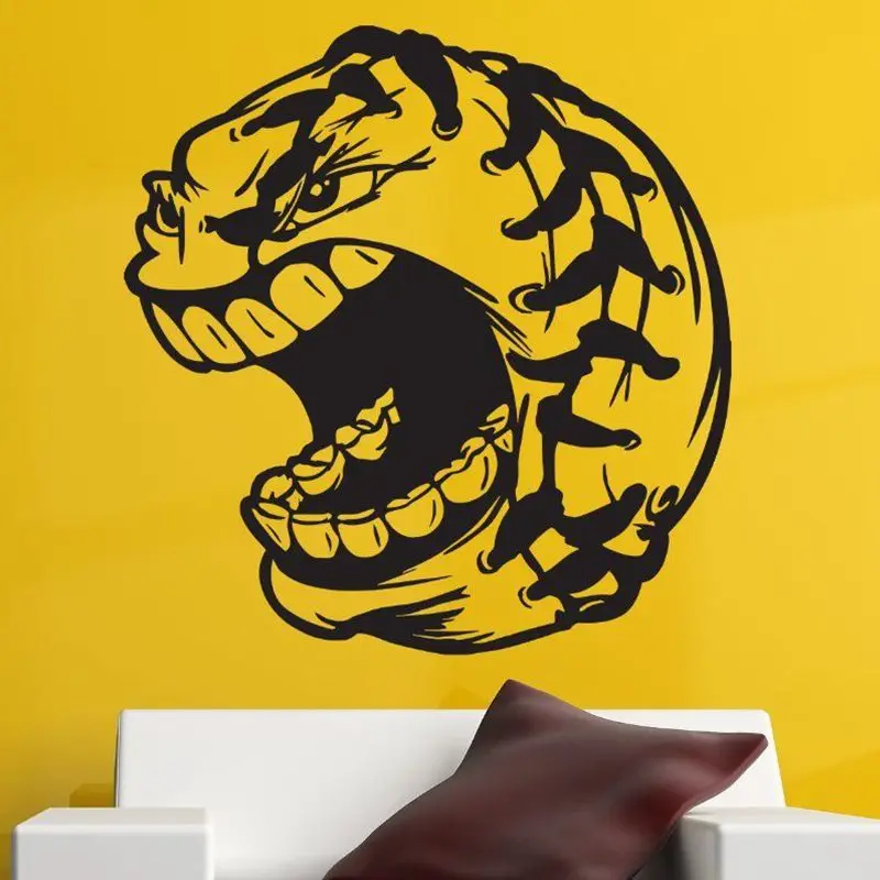 BaseballCarWindowsStickerNameSportsDecalPostersVinylWall