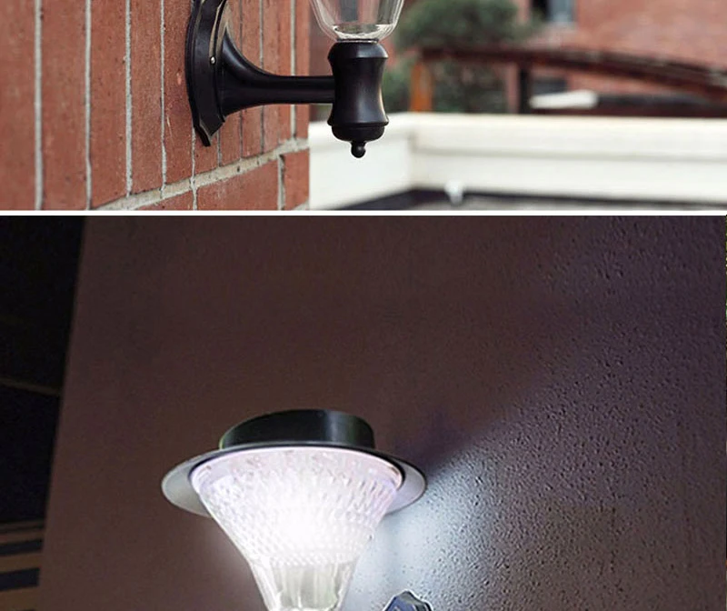 Sensor de Rua ao ar Luzes de Energia da Bateria Solar 32 Leds Jardim Arandela Lâmpadas Livre Lanterna Luminaria 2 Pçs Led Luz 19 2 pçs led solar luz 32 leds