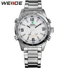 30 metros resistente al agua relojes militar hombres llenos de acero del reloj Relogio Masculino hombres relojes de primeras marcas de lujo relojes deportivos para hombres de acero relojes hombre marca famosa lujo